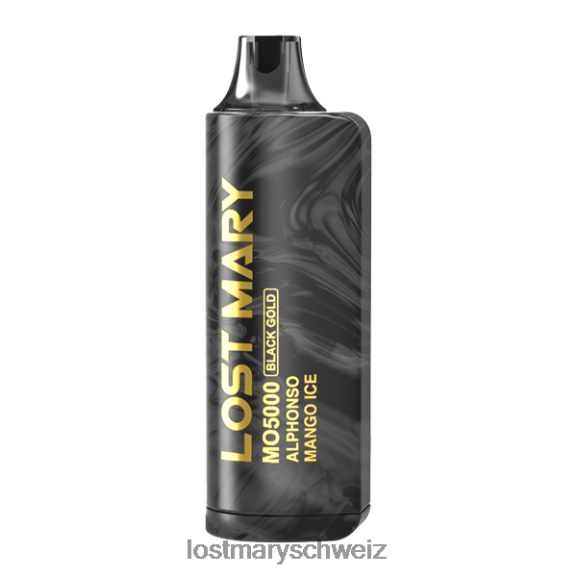 Lost Mary Mo5000 Black Gold Edition 6H84D92 - LOST MARY preis - Alphonso-Mango-Eis