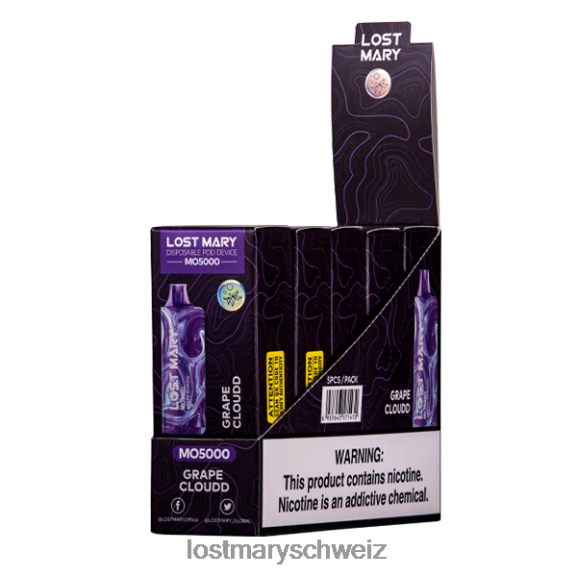 hat Mary Mo5000 verloren 6H84D33 - LOST MARY new flavors - Traubenwolke