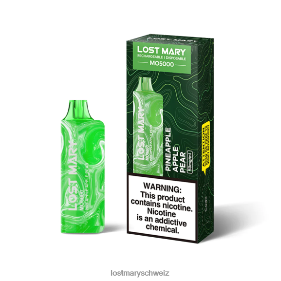 hat Mary Mo5000 verloren 6H84D55 - LOST MARY flavours - Ananas-Apfel-Birne