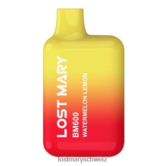 Lost Mary BM600 Einweg-Vaporizer 6H84D125 - LOST MARY flavours - Wassermelone Zitrone