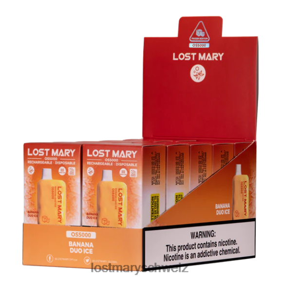 Verlorene Mary OS5000 6H84D2 - LOST MARY preis - Bananen-Duo-Eis