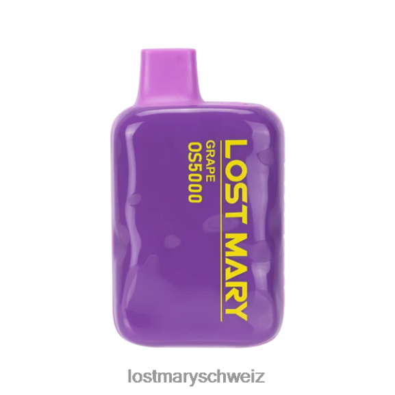 Verlorene Mary OS5000 6H84D34 - LOST MARY vape bewertung - Traube