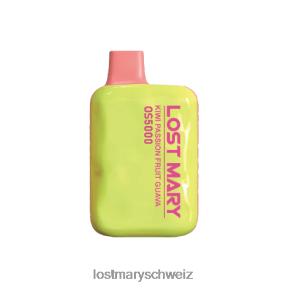 Verlorene Mary OS5000 6H84D39 - LOST MARY vape Schweiz - Kiwi, Passionsfrucht, Guave