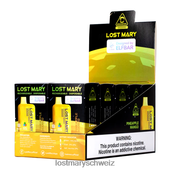 Verlorene Mary OS5000 6H84D57 - LOST MARY vape preis - Ananas-Mango