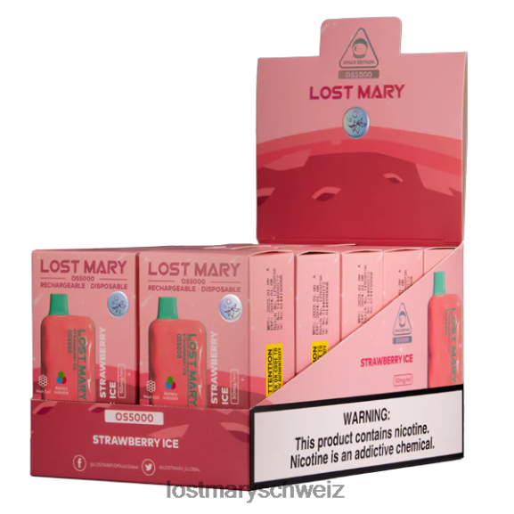 Verlorene Mary OS5000 6H84D67 - LOST MARY vape preis - Erdbeereis
