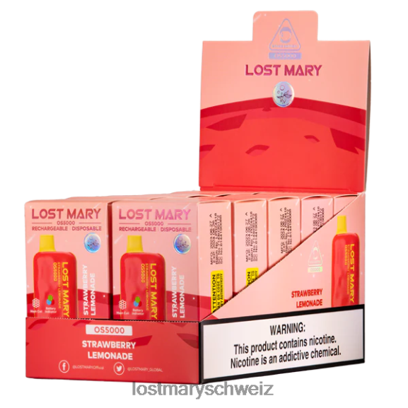 Verlorene Mary OS5000 6H84D68 - LOST MARY kaufen Schweiz - Erdbeerlimonade