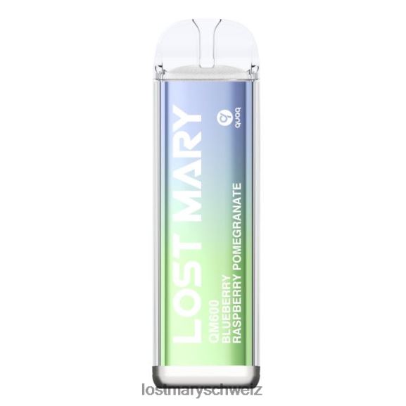 Lost Mary QM600 Einweg-Vaporizer 6H84D159 - LOST MARY vape Schweiz - Blaubeer-Himbeer-Granatapfel