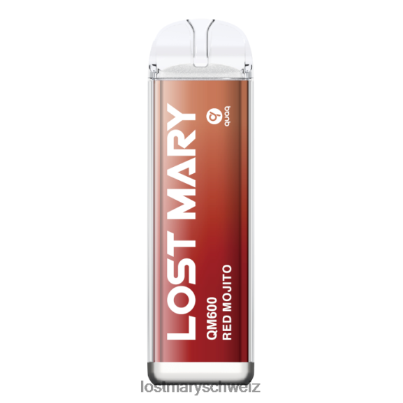 Lost Mary QM600 Einweg-Vaporizer 6H84D164 - LOST MARY vape bewertung - roter Mojito