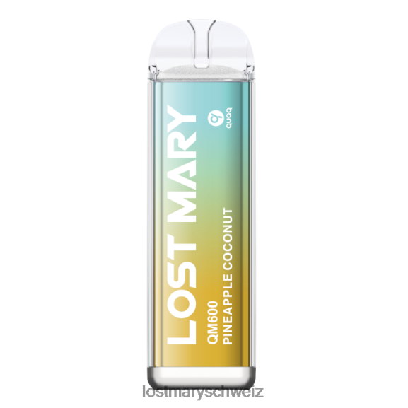 Lost Mary QM600 Einweg-Vaporizer 6H84D169 - LOST MARY vape Schweiz - Ananas-Kokosnuss